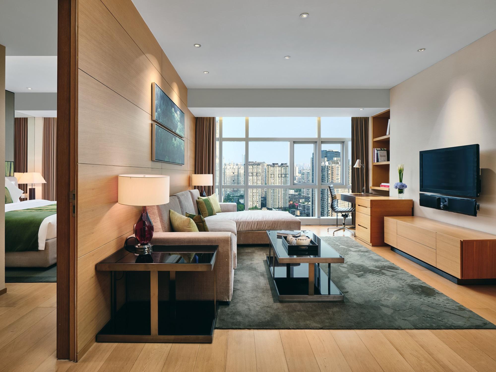 Grand Parcvue Hotel Residence Chengdu Exterior photo