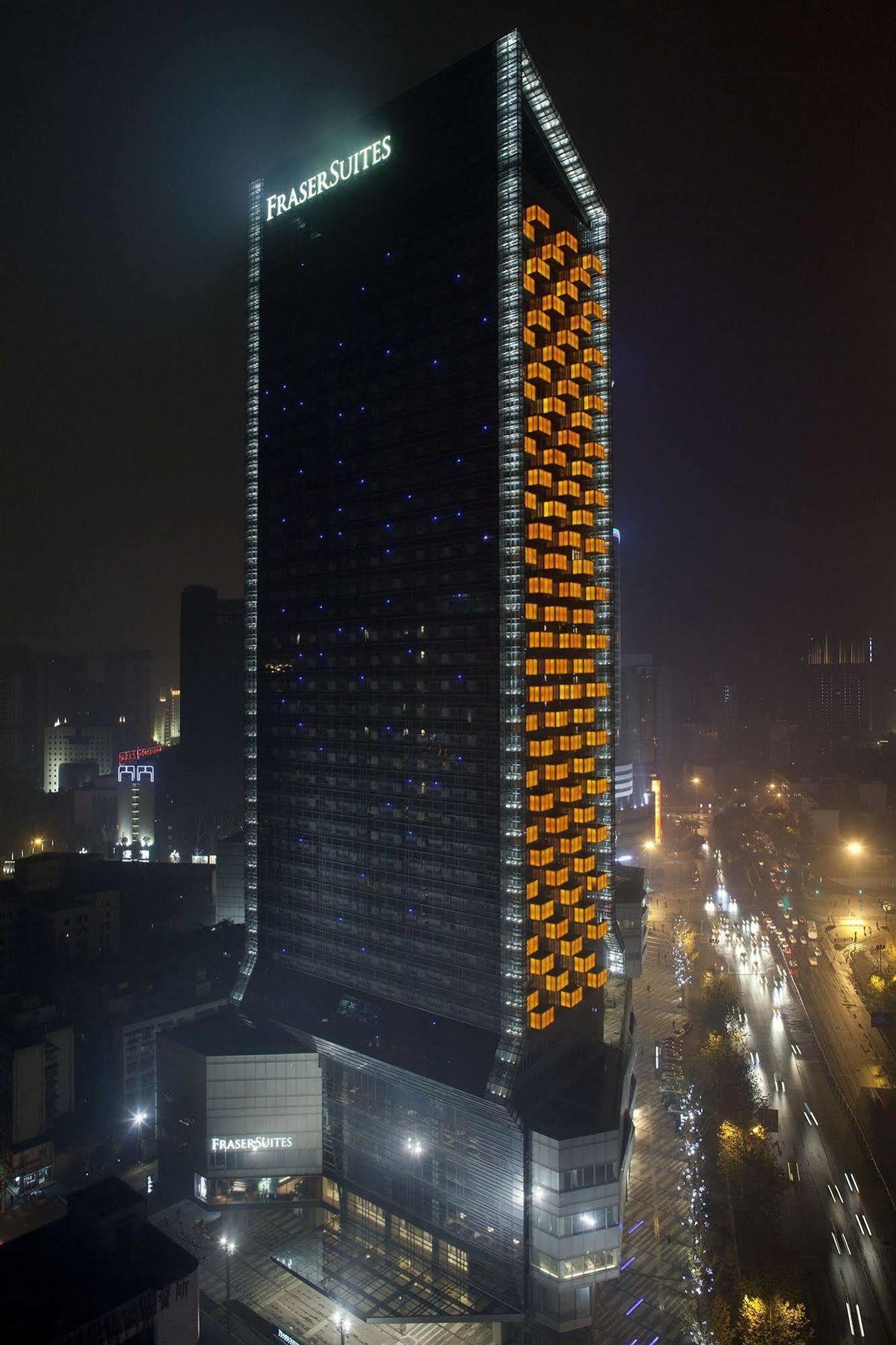 Grand Parcvue Hotel Residence Chengdu Exterior photo