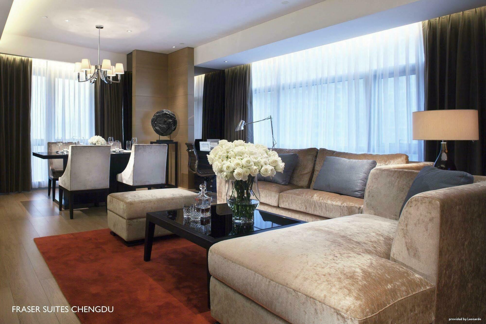 Grand Parcvue Hotel Residence Chengdu Exterior photo